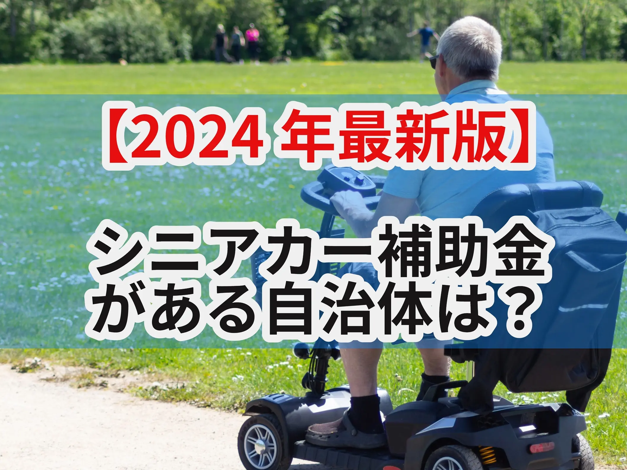 2024年最新】スズキのセニアカー等のシニアカーが補助金で買える！ | みんなの補助金コンシェルジュ