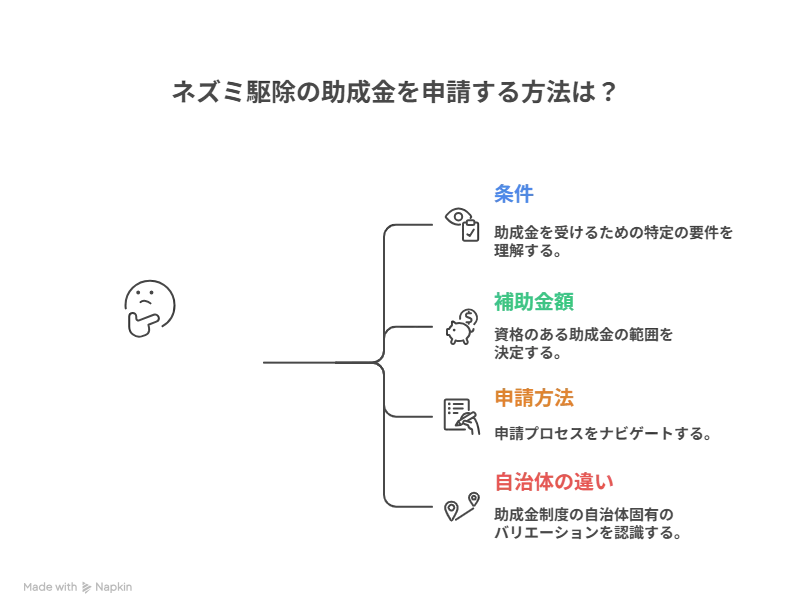 ネズミ駆除 助成金