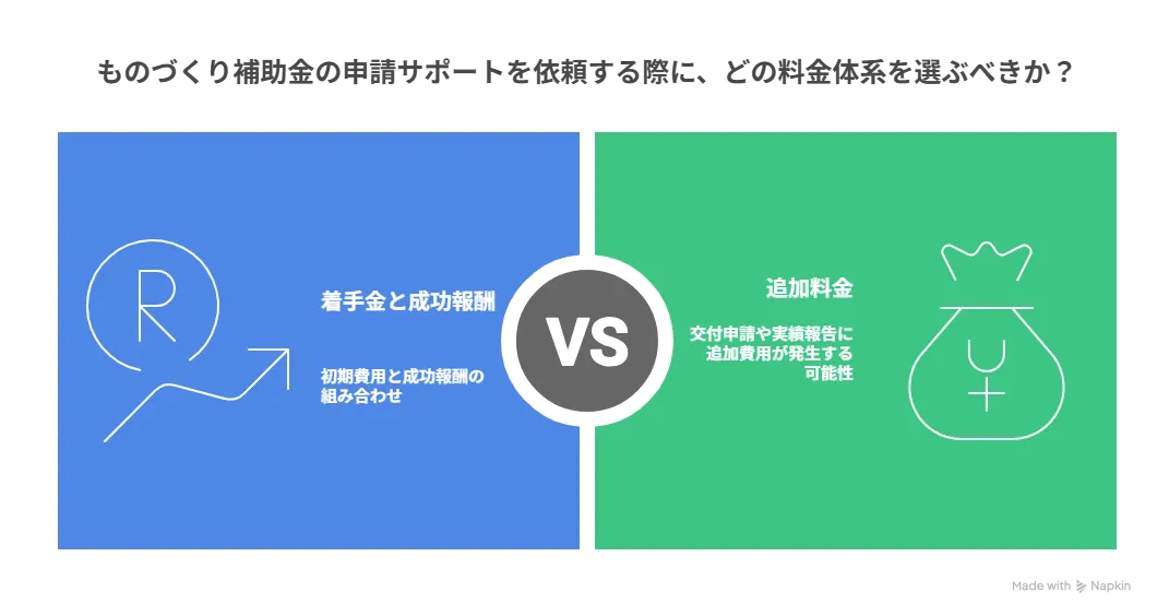 ものづくり補助金 成功報酬